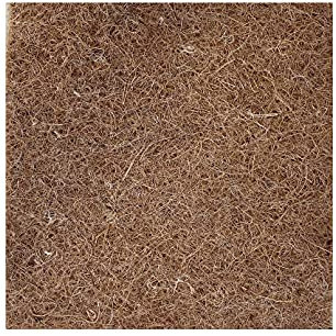 pemmiproducts Lot de 50 tapis de culture 100 % coco 23 x 23 cm Épaisseur 7 mm Convient pour la culture de cressons et graines germinées (Microgreens) Convient pour Tray 1010