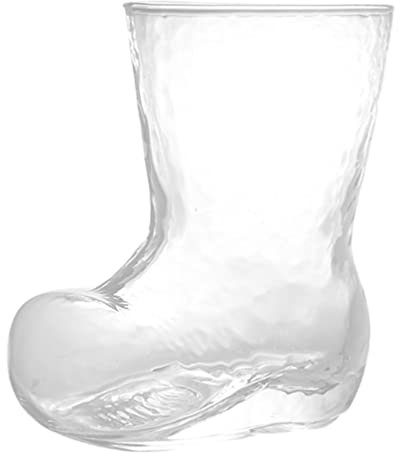 TOPBATHY Trinkbecher Cocktailglas Wasser Pitcher Glas Bierstiefel Bier Boot Wasserkrug Bierglas Trinkgläser Cup Milchkaffee Becher für Kaltes Getränk Bier Cocktails 380ml