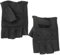 BIUDECO 1 Paar Outdoor-sporthandschuhe Fitness-sporthandschuhe Handschuhe Fitnessstudio rutschfeste Trainingshandschuhe Handball-Handschuhe Fitness-Handschuhe Hebehandschuhe Black Leder