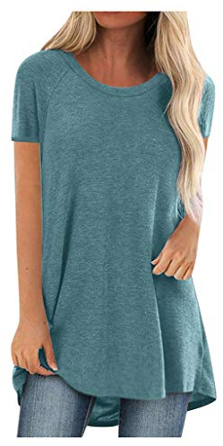Robe Femme Chic Et Elegant, Tee Shirt Femme Long Ample, 2025, Ventes Flash du Jour, Haut Soiree, Top