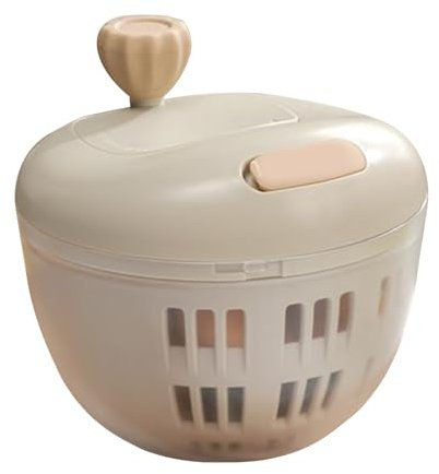 Lettuce Dryer - 800ML Salad Washer,Non-Slip Base Wash Bowl with Colander Fruit Cleaner for Kitchen Crisp Produce Tool Outdoor Camping Picnic