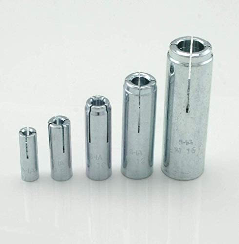 Profi Einschlaganker M6 M8 M10 M12 M16 mit ETA-Zulassung Schlaganker Dübel Anker verzinkt (25, M10 x 40 mm)