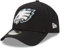 New Era Philadelphia Eagles NFL Evergreen Schwarz Verstellbare 9Forty A-Frame Cap - One-Size
