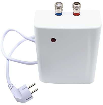 Scaldacqua istantaneo elettrico, mini scaldabagno elettrico, 3500w cucina bagno elettrico continuo piccolo riscaldamento doccia nuovo riscaldamento elettrico continuo cucina 230v
