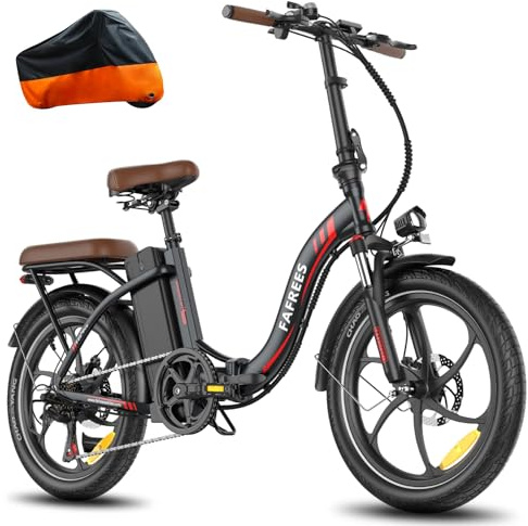 Fafrees 2025 F20+ PRO e-cykel hopfällbar cykel 20 tum 810Wh [officiella ] män kvinnor Fatbike 22,5 Ah batteri, elcykel 250 W, fett Ebike 140 kg, e-mountainbike vuxna 25 km/h, elektrisk cykel 20 °