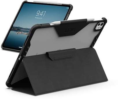 URBAN ARMOR GEAR UAG - Custodia protettiva progettata per iPad Pro 13 7a generazione 2024 M4 A3360 A3361 A3362 - Robusta custodia protettiva a portafoglio con supporto regolabile multi-angolo e