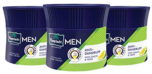 Parachute Advansed Men Hair Cream,Anti-Dandruff 100 gm (Pack of 3)