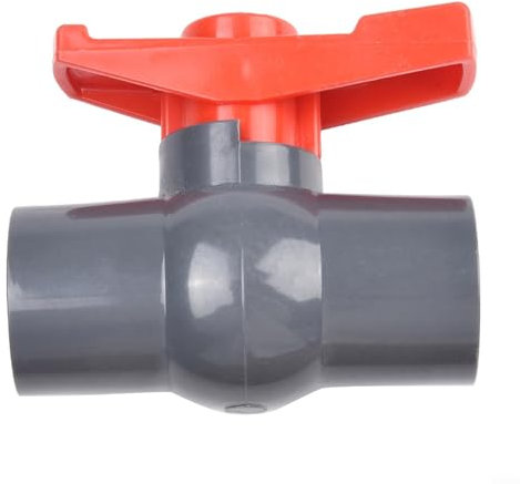 Valvola a sfera in PVC ad alte prestazioni per approvvigionamento idrico adatta a tubi da 20 mm, 25 mm, 32 mm, 40 mm e 50 mm (25 mm)