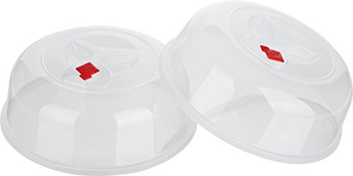 Kigima couvercles pour Micro-Ondes Lot de 2 avec aèration