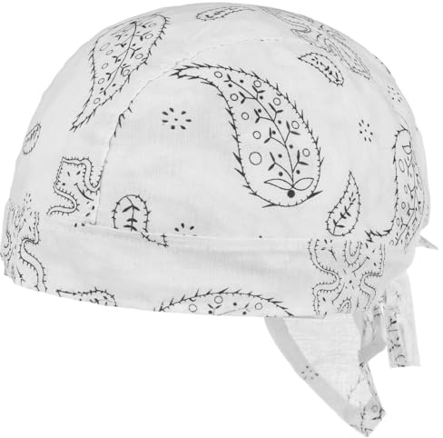 Lipodo CHAPEAUSHOP Classic Pattern Bandana motif paisley pour enfant Unisexe Printemps Ete