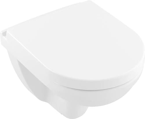 Villeroy&Boch O.Novo Kompakt-Wand-WC inkl. WC-Sitz mit DirectFlush Weiß alpin