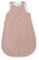 Ehrenkind® Baby Sommerschlafsack Rund Musselin | aus weicher OEKO-TEX zertifizierter Bio-Baumwolle | Sommer Baby Schlafsack Baby 1 TOG Gr. 74/80 Rose Tropfen