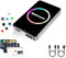 Sunweyer Wireless CarPlay Adapter Car Streaming Gerät Ai Box Unterstützt Netflix, YouTube, Hulu, Disney+, Android Auto Wireless Adapter mit LED-Stimmungslicht, Einfach einzurichten 3 IN 1, Dual WiFi