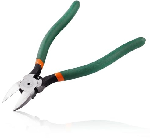LEONTOOL Taglierina laterale da 17,8 cm, pinza diagonale di precisione, taglierina a filo con molla, pinze per tagliare fili elettronici, gioielli, fascette