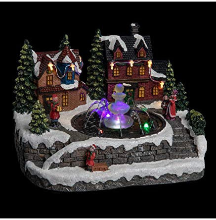 Illuminato la vigilia di Natale Luce d acqua