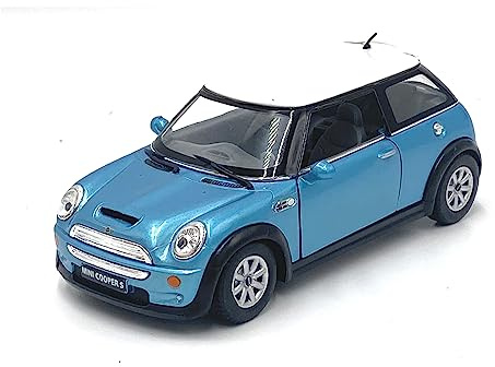 ICELAND modélisme voiture à l'échelle mini cooper s (mono azul)