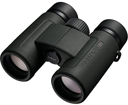 NIKON Binocolo PROSTAFF P3 8x30 Compatto, Leggero e Resistente, Impermeabile, Perfetto per Hobbisti ed Esploratori Occasionali, Nero
