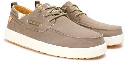 WALK IN PITAS | Maui | Mocassini Uomo per L'Estate | Scarpe da Barca Estive | Sportive Uomo | Sneakers Casual | Scarpa da Vela | Calzatura Senza Lacci | Scarpe Walkinpitas | Taupe 40