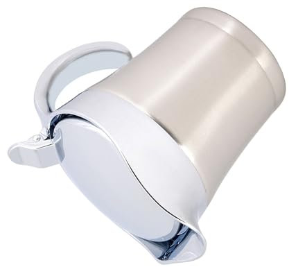 BORDSTRACT Brocca da portata per salsiera a doppia parete in acciaio inossidabile 304 con isolamento termico per cene di famiglia, feste di vacanza (450ml)