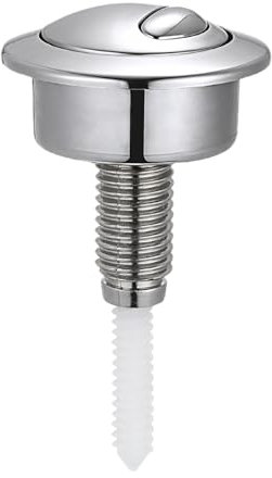 Remplacement de la chasse d'eau à bouton-poussoir,Remplacement du bouton-poussoir des toilettes,Bouton de réservoir de toilette à double chasse - Bouton poussoir de réservoir, accessoires de toilette,