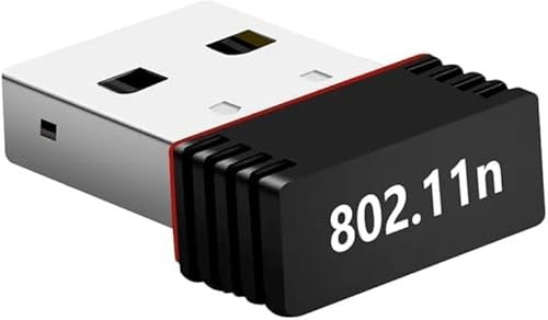 WiFi Smart Wireless Usb Adapter, Wifi Receiver for PC Laptop, Mini Wifi Dongle, 802.11 Network Dual Band 2.4 Portable Dongle, New LAN Network Card Antenna 150Mbps Portable internet Adapter transmitter