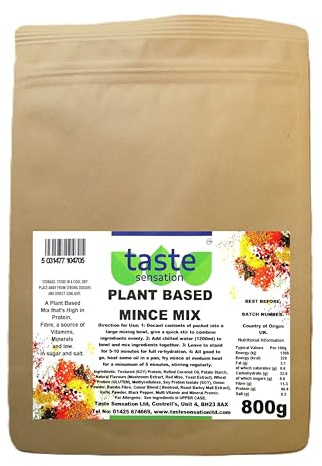 Plant Based Mince Mix (5 x 800g Packs)