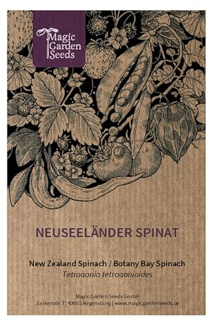 Spinacio della Nuova Zelanda (Tetragonia tetragonioides) - circa 20 semi