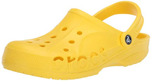 Crocs Baya Clog (Unisex) Lemon Men's 9, Women's 11 Medium