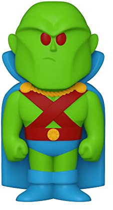 Funko Vinyl SODA, DC, Martian Manhunter, 1/6 Odds for Rare Chase Variant, DC Comics, Collectable Vinyl Figure, Gift Idea, Official Merchandise, Toys for Kids & Adults, Comic Books Fans