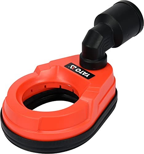 YATO Profi Universal Absaughaube für Bohrkronen und Bohrer bis Ø 90mm, 29 – 36 mm Adapter für Staubsauger, selbsthaftend, staubfreies Bohren, Absaugung Kernbohrer Bohrmaschine Dosen bohren