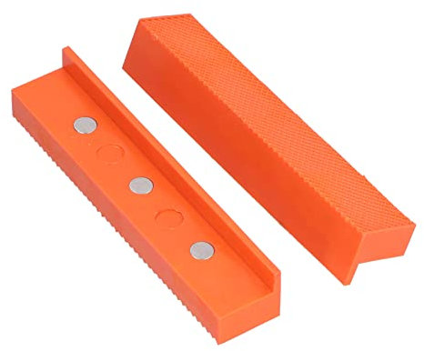 Copertura di protezione per ganasce, ganascia magnetica per morsa in ABS resistente agli urti multifunzionale per armaiolo per la creazione di gioielli per la lavorazione del legno(6 pollici)