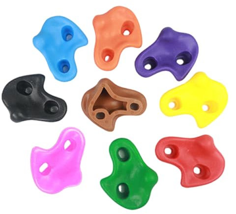 yuwqqoajv Comfortable Fit And Materials For Safe Rock Climbing Outdoor Playground With Screw Wall Stones Hand Feet Hold Plastic