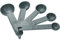 NERTHUS FIH 1381 Set de 5 Cucharas Medidoras - 1.25 ml, 2.5 ml, 5 ml, 7.5 ml, 15 ml - Utensilios Precisos para Cocinar y Hornear