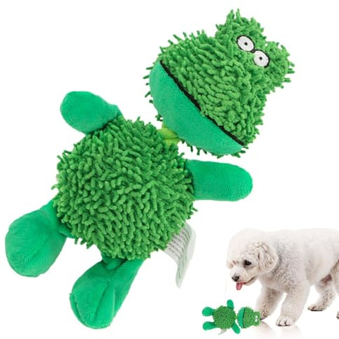 Quietschendes Plüsch Hundespielzeug - Welpenspielzeug Aus Weichem Samt | Interaktives Kauspielzeug Gegen Langeweile | Robust Zerrspielzeug Für Hunde, Ideal Für Geburtstage, 23 cm