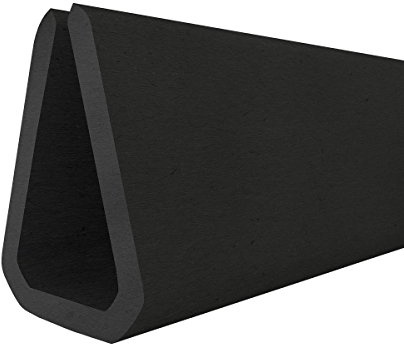 STEIGNER Rubber Edge Trim Seal S-1087 Black 9x15 mm 10 m Edge Clamping U Profile Seal Protection For a Car Boat Made From EPDM