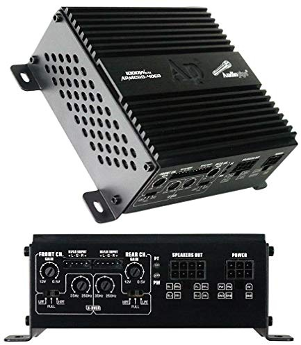 APMCRO-4060 Audiopipe Micro 4 Channel 1,000 W Amp
