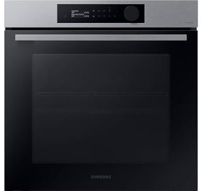 SAMSUNG Four encastrable pyrolyse NV7B5650SCS Dual cook, 76L,Rail télescopique