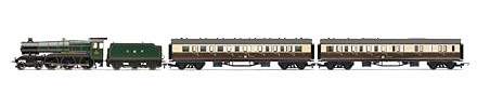 Hornby Steam Train R30376 RailRoad GWR, Class 1000, 'County of Merioneth'