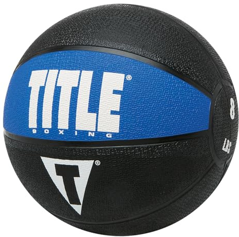 Title Boxing Rubber Medicine Ball (8 lbs)