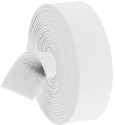 sourcing map Rouleau de sangle en cuir synthétique, 2,5 cm de large x 248,9 cm de long, bande de ceinture en cuir grainé pour projets de bricolage, colliers pour animaux domestiques, cordes de