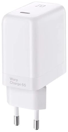 OnePlus Original Warp Charger Schnell-Ladegerät USB Typ C - 65W - 6.5Amper - Weiss