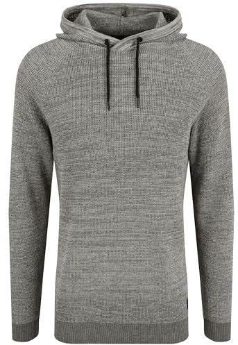 Blend Comala Maglione in Maglia Grossa Pullover Maglieria da Uomo, Taglia:L, Colore:Pewter Mix (200277)