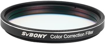 SVBONY SV231 Farbkorrekturfilter, 5,1 cm Teleskopfilter für Mondplaneten-Visuelle und Astrofotografie, korrekte chromatische Aberration zur Verbesserung der Detailklarheit und des Kontrasts