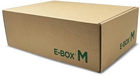 BLASETTI - E-BOX M automatiska fraktlådor - 10-pack 26x19x6 cm, perfekt för frakt och skydd av föremål
