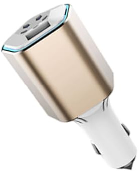 Watreketal Ioniseur De Purificateur d'air Voiture Multifonction avec Port Chargement USB Brise-vitre Outil 'Urgence pour des Promenades Paisibles Éliminateurs 'odeurs