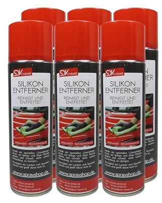 SDV Chemie Silikonentferner Spray 6x 500ml für Autolack