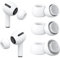 Vancle 3 Pares Almohadillas Airpods Pro, Almohadillas de Repuesto Airpods Pro 2, con Orificio De Reducción De Ruido, Tapones de Silicona para Los Oídos,con Caja de Almacenamiento Portátil (S/M/L)