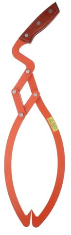 Homoyoyo Herramientas Para Levantar Madera Pinzas De Registro Arco De Arrastre De Troncos Garfio De Troncos Pinzas Para Agarrar Leña Pinzas Para Troncos Aleación De Acero