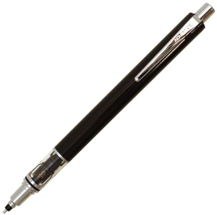 uni Kuru Toga Advance - Auto Lead Rotating Mechanical Pencil, 0.5mm (Black)