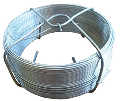 Alambre 3 mm / 1 Kg / 18m Acero galvanizado